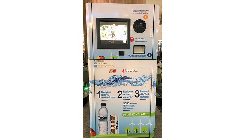 Reverse vending machines