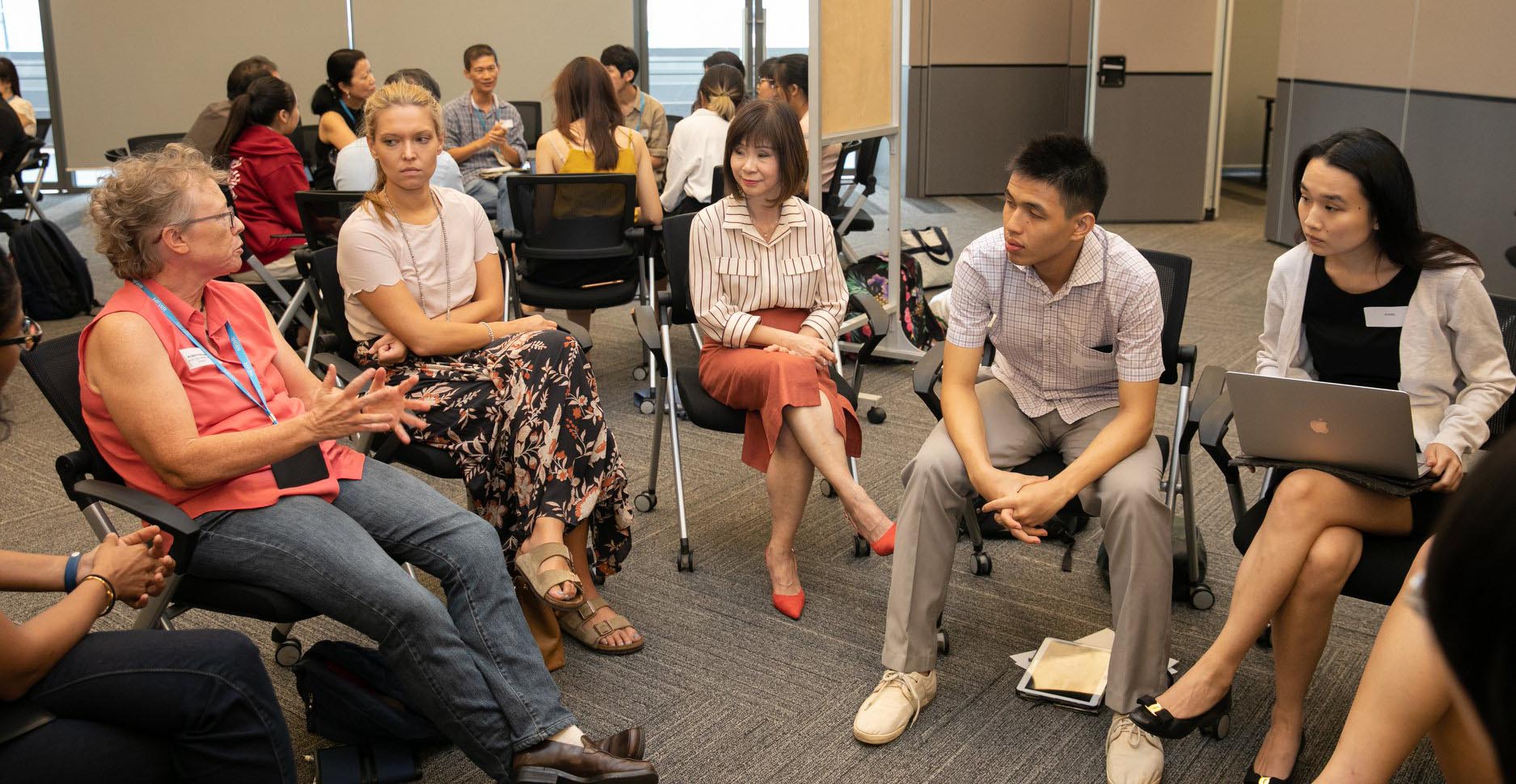 Photo of focus group discussions on zero waste masterplan